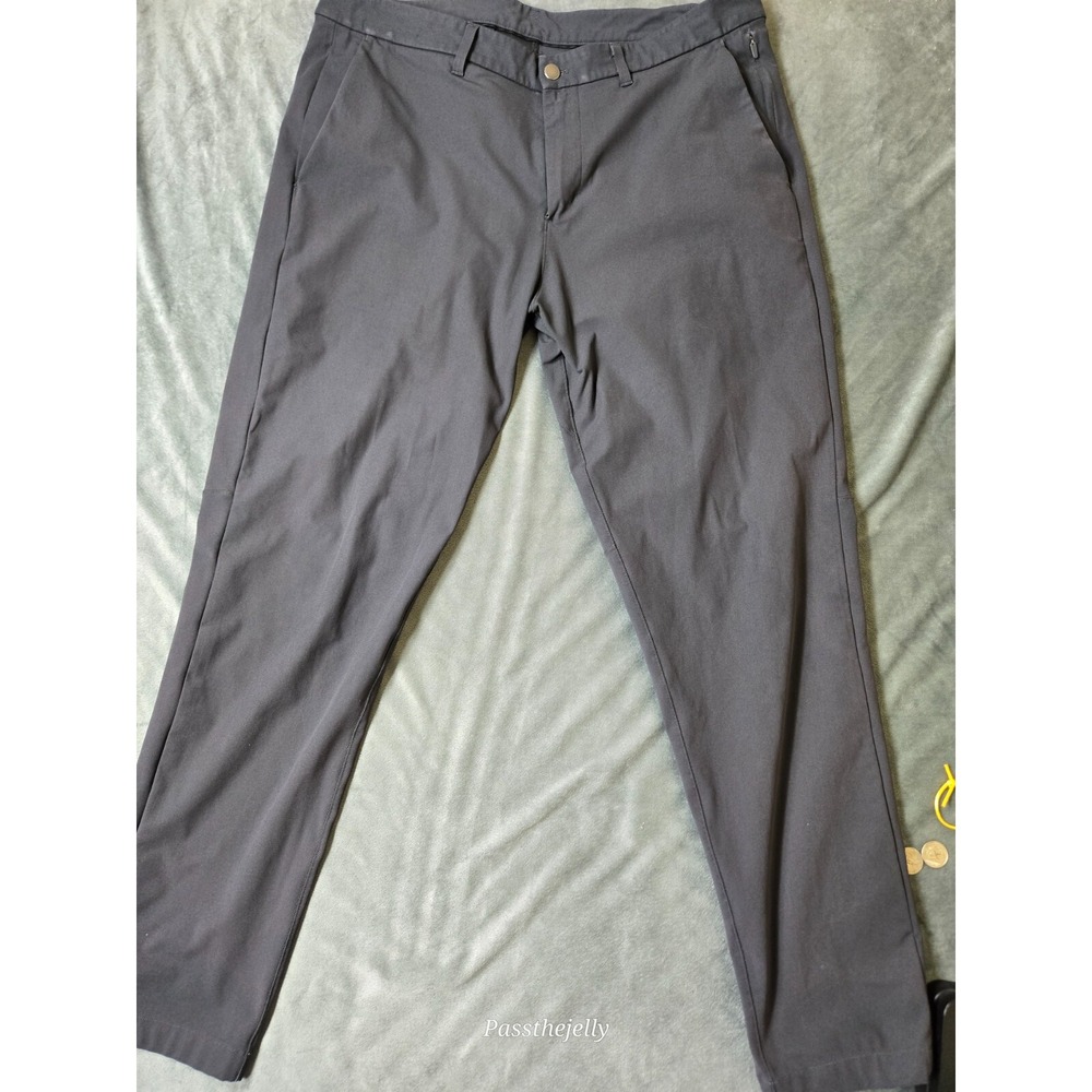 Lululemon Athletica Gray Chinos Relaxed Fit